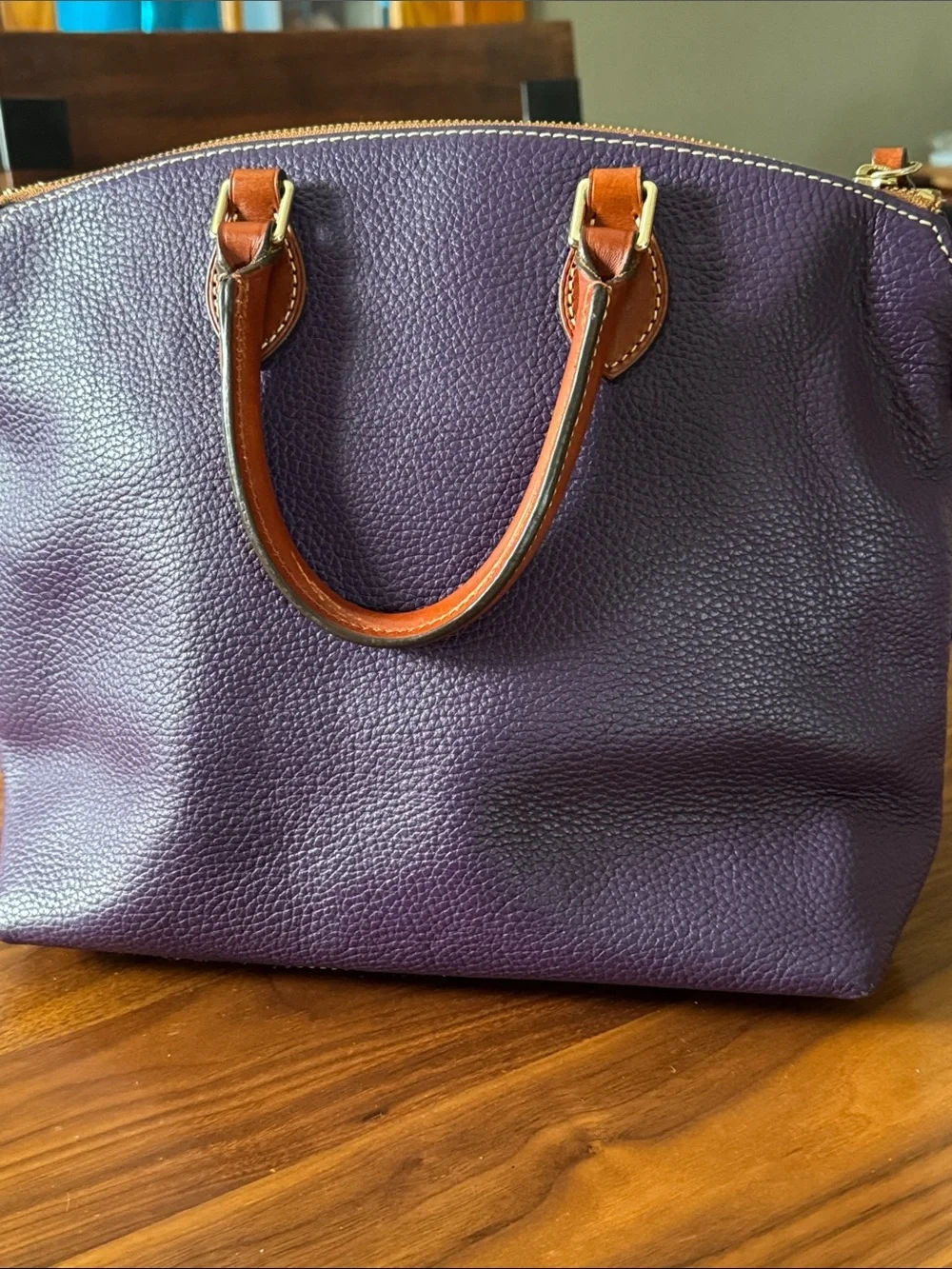 Dooney & Bourke structured pebbled
